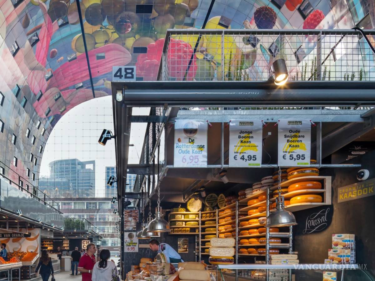 $!Market Hall de Rotterdam, el mejor centro comercial del siglo