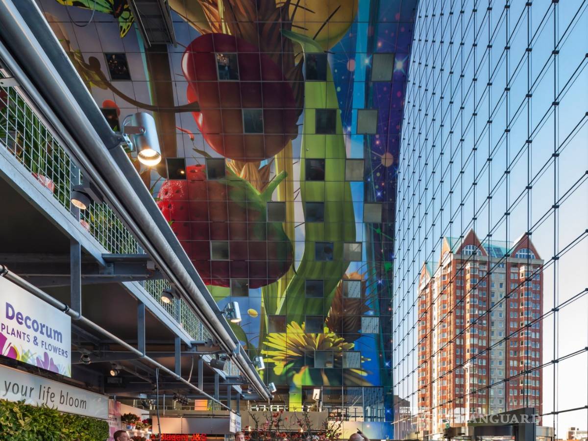 $!Market Hall de Rotterdam, el mejor centro comercial del siglo