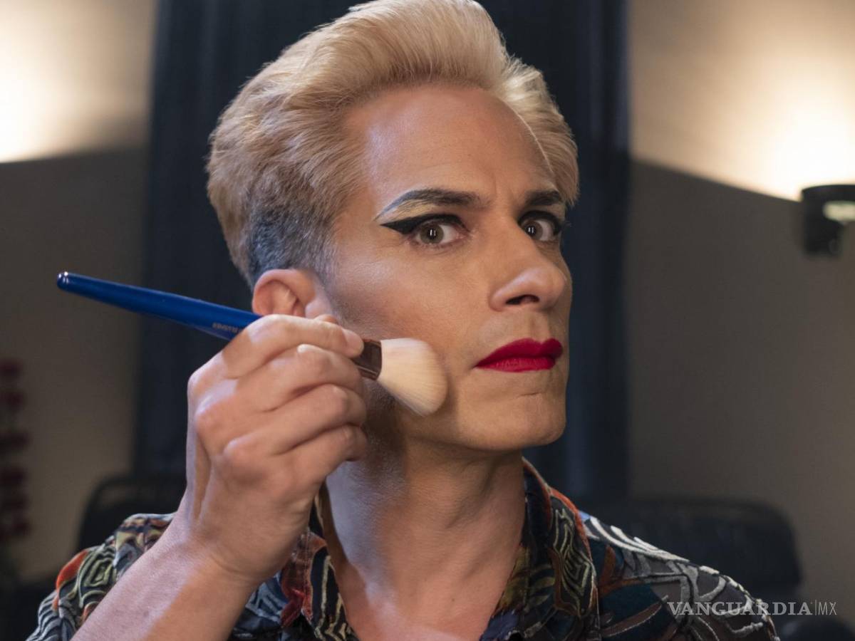 $!Gabriel García Bernal es su papel de Cassandro. Foto cedida por Prime Video/Alejandro López Pineda