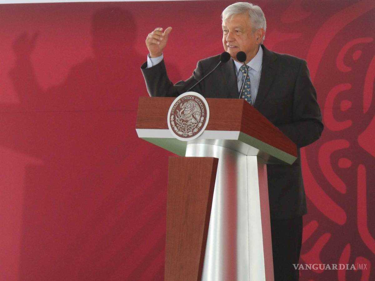 $!'Nunca más un presidente debe inmiscuirse en elecciones': AMLO desde Piedras Negras