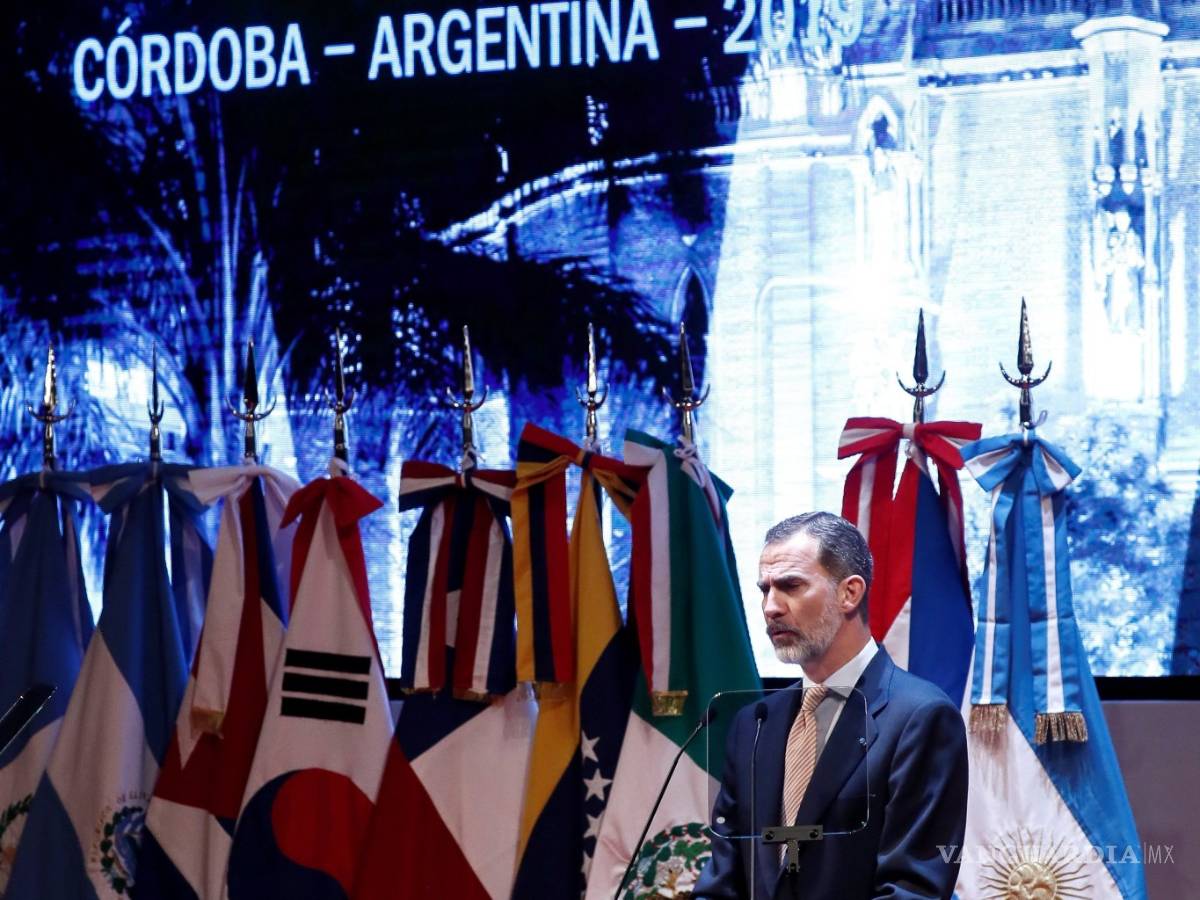 $!Sin referirse a AMLO, Felipe VI llama a la fraternidad hispanoamericana