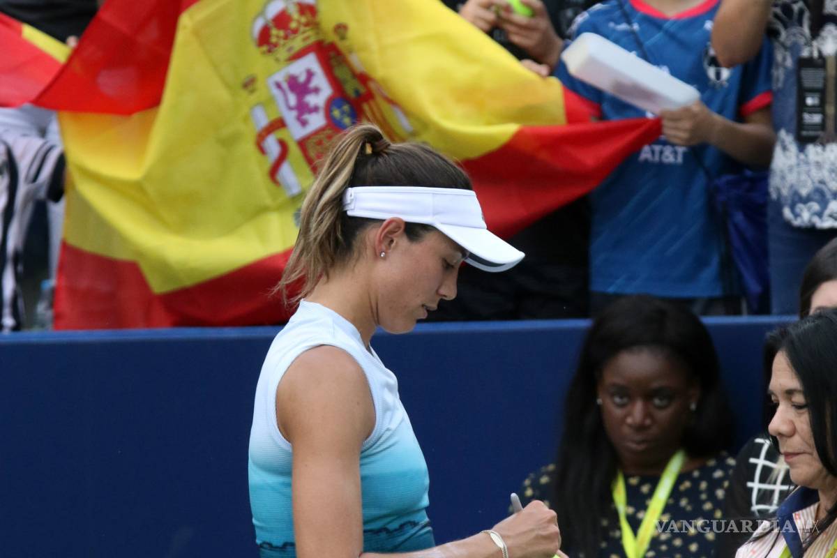 $!Garbiñe Muguruza conquista el Abierto GNP Seguros de Monterrey