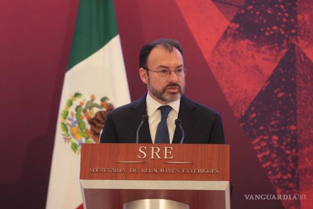 $!Afirma Videgaray que relación de México con EU no será sumisa