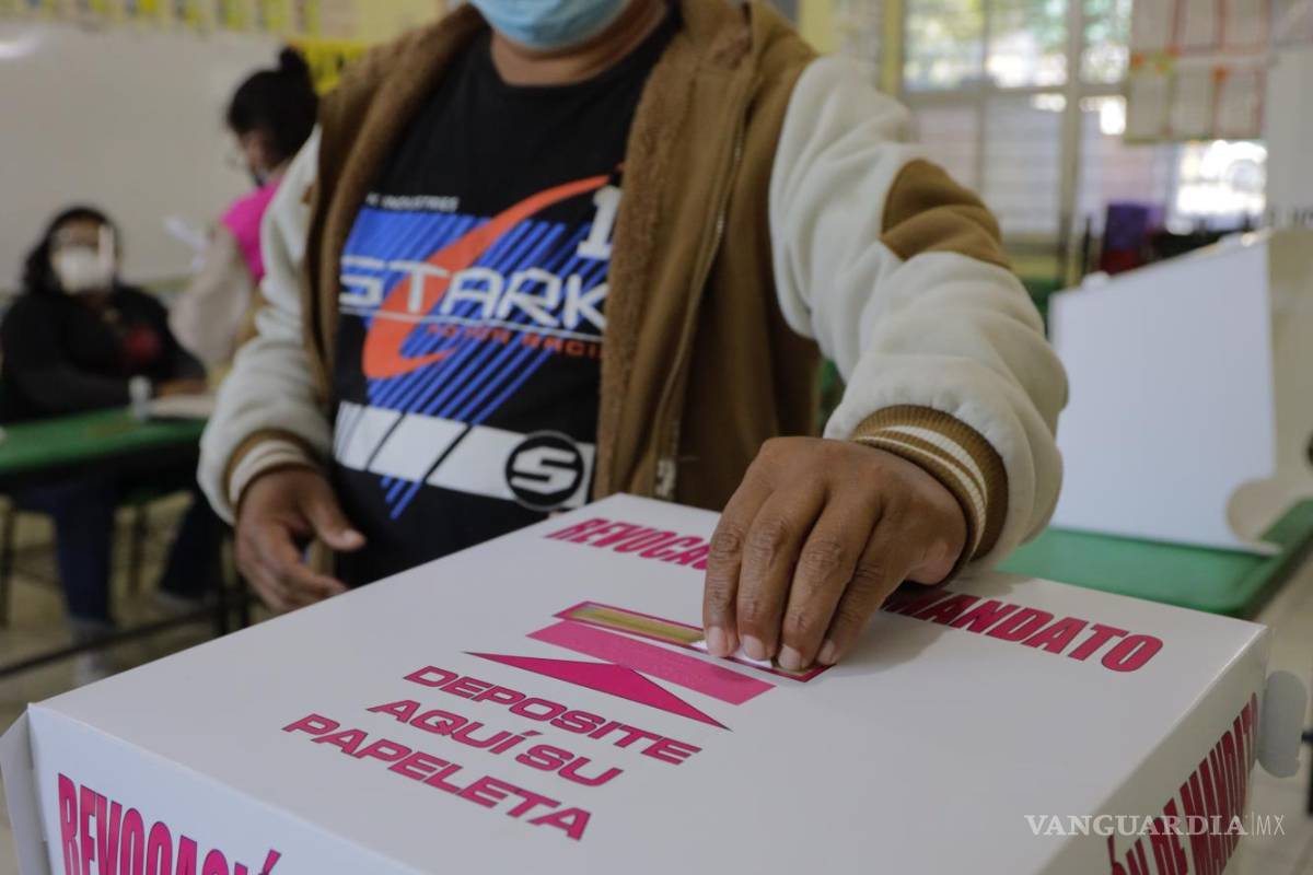 En Coahuila desairan consulta de revocación de AMLO; vota el 14% del listado nominal, hasta el cierre de esta edición