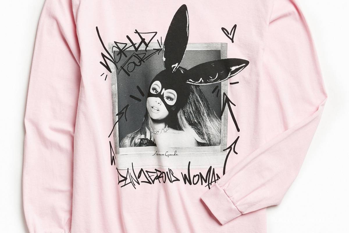 $!Ariana Grande y Urban Outfitters revelan colección exclusiva de ropa del Tour Dangerous Woman