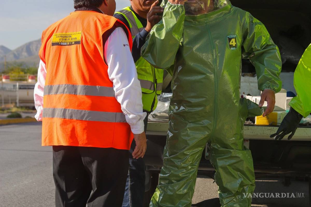$!Realizan simulacro en Torreón por Día Nacional de Prevención en Emergencias