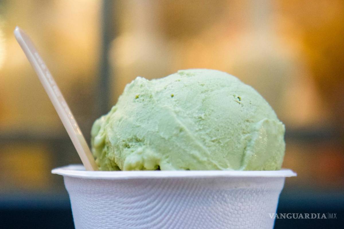 $!Imagen ilustrativa de helado de menta con chispas de chocolate.