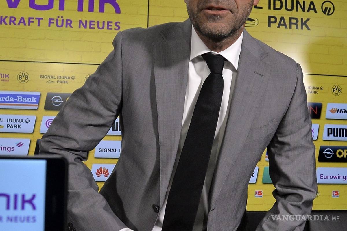 $!Peter Bosz, nuevo entrenador del Borussia Dortmund