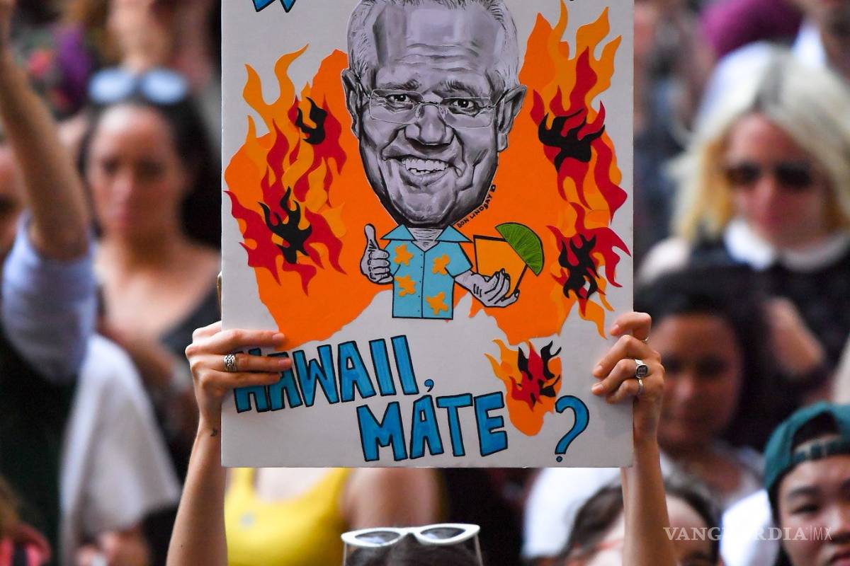 Miles piden la dimisión de Scott Morrison, primer ministro de Australia por los incendios