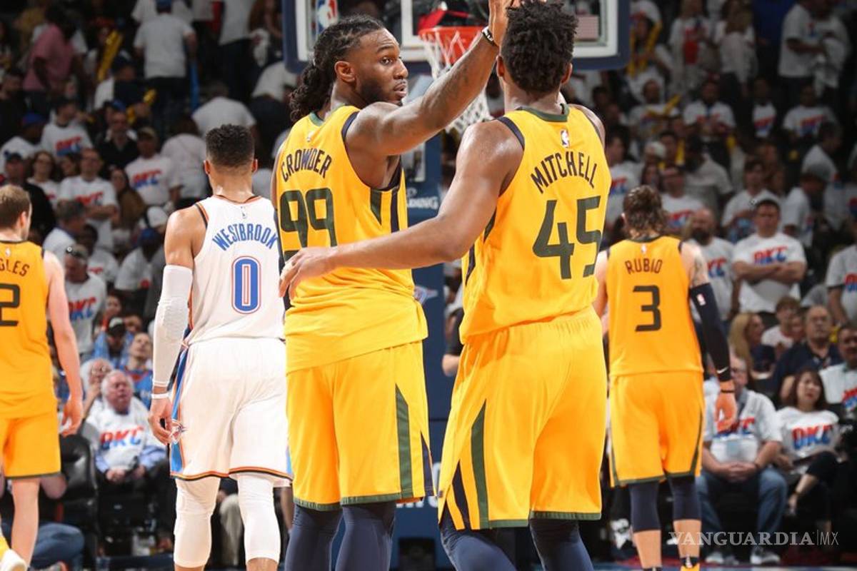 Sorpresa de Utah Jazz y empata la serie ante Oklahoma 1-1