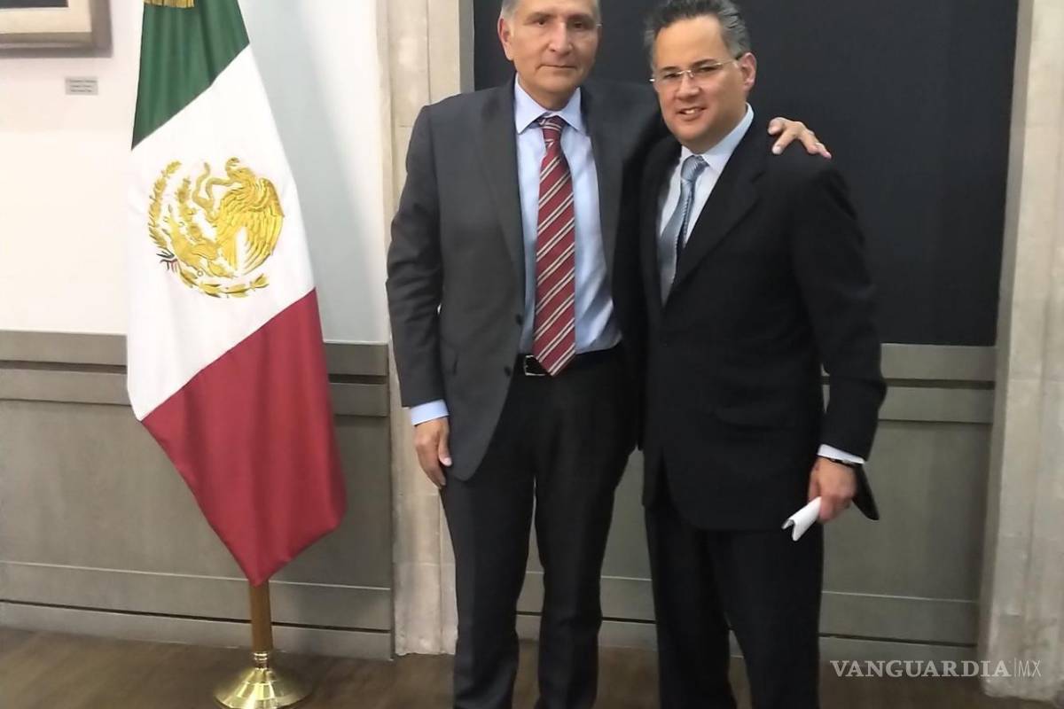 Sostiene Santiago Nieto reunión con titular de Segob; afirma es la segunda vez que se encuentran