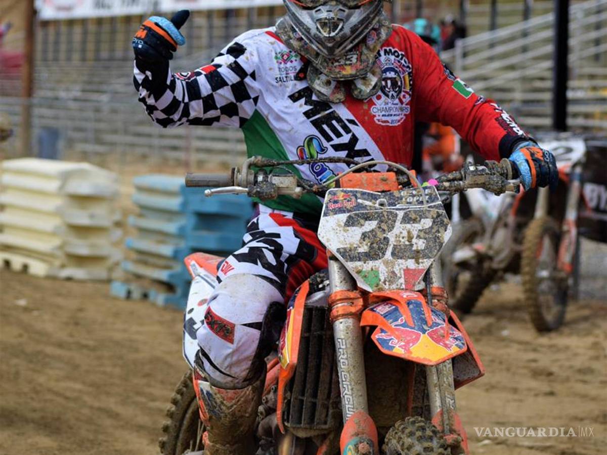 $!Saltillenses conquistan el Mundial de Motocross en San Bernardino, California
