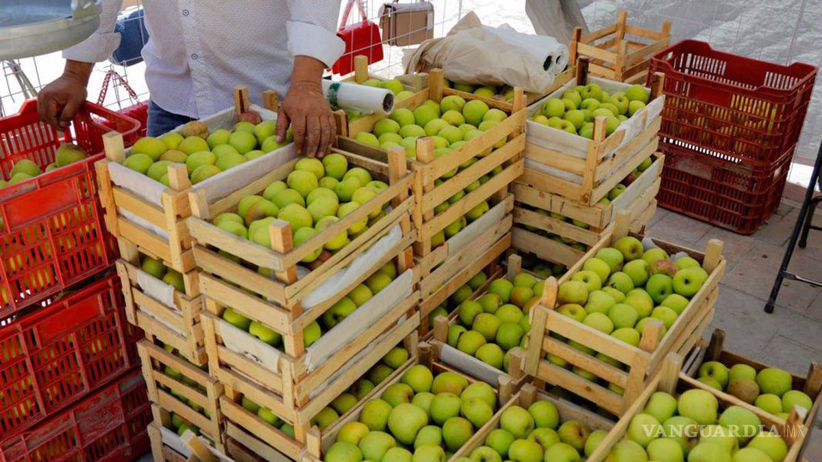 Negro panorama para productores de manzana de Arteaga