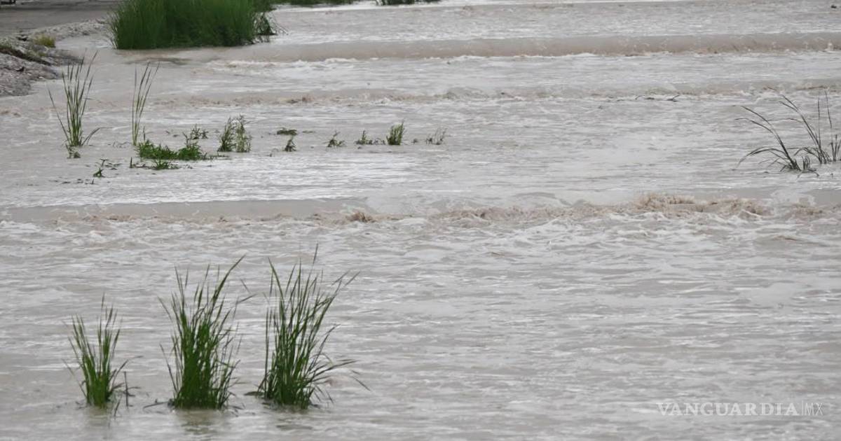 Río Monclova se dispara y alcanza un nivel que no se veía desde hace meses