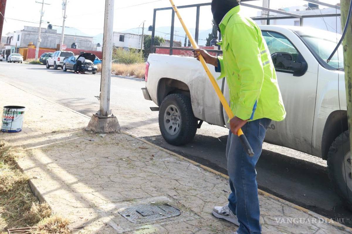 $!Con acciones de reparación, pintura y limpieza se mejora la seguridad, la imagen urbana y la convivencia social.