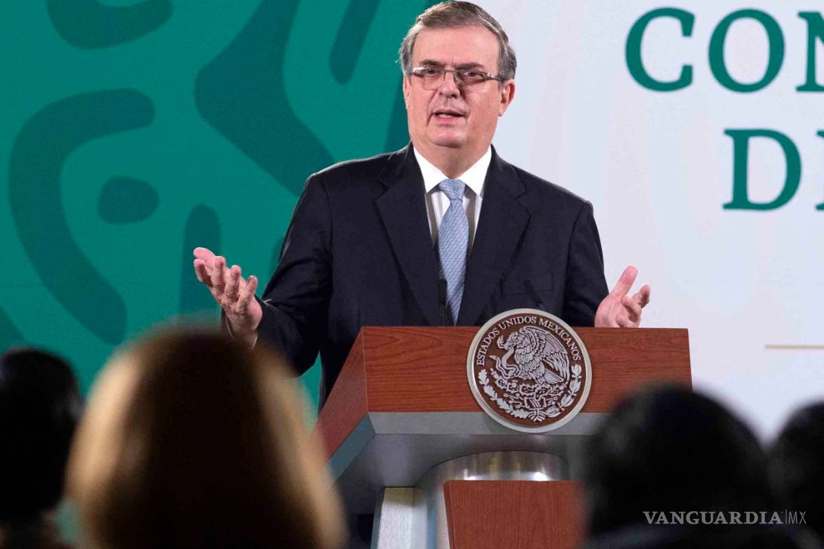 Confirma Ebrard participación de AMLO en Cumbre Mundial de Salud del G-20