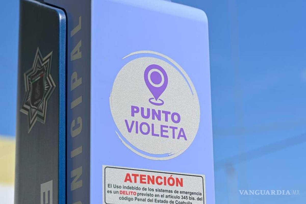 Refuerza Monclova la seguridad con la instalación de un nuevo Punto Violeta