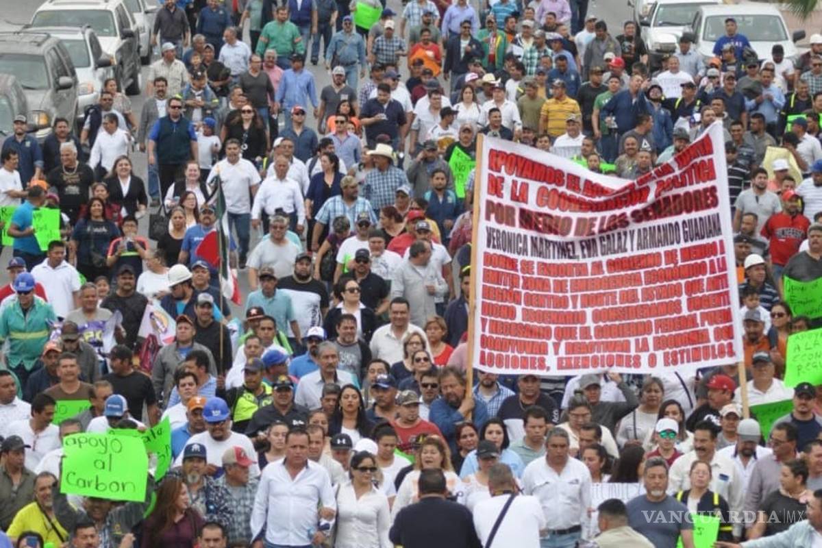 Carboneros piden a AMLO que los rescate