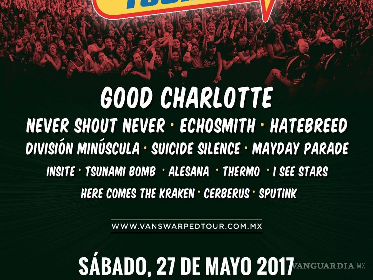 $!Good Charlotte encabezará Warped Tour MX en Toluca