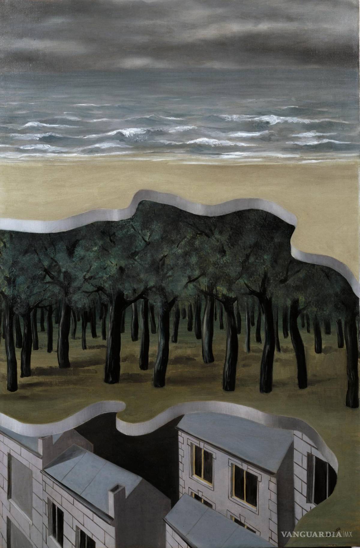 $!Una de las obras de René Magritte. Exposición en el Museo Nacional Thyssen Bornemisza. EFE/Museo Nacional Thyssen Bornemisza