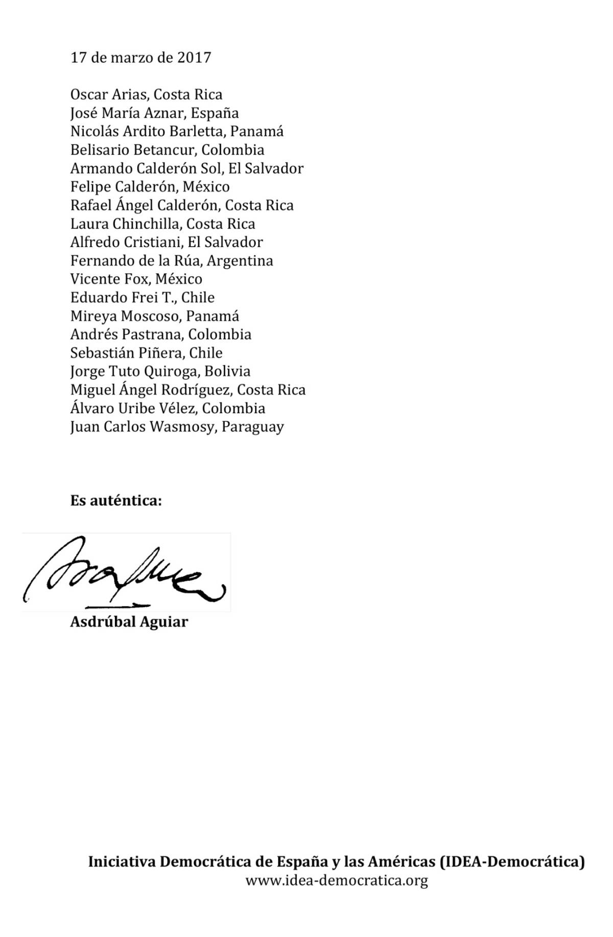 $!Ex mandatarios se muestran preocupados por prohibición a entrada de Tintori en Ecuador