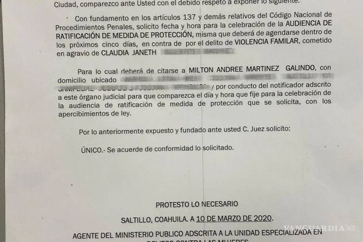 $!Acusan a Milton de violencia familiar y piden orden de restricción contra el comunicador de Saltillo, en pleno Un Día Sin Mujeres