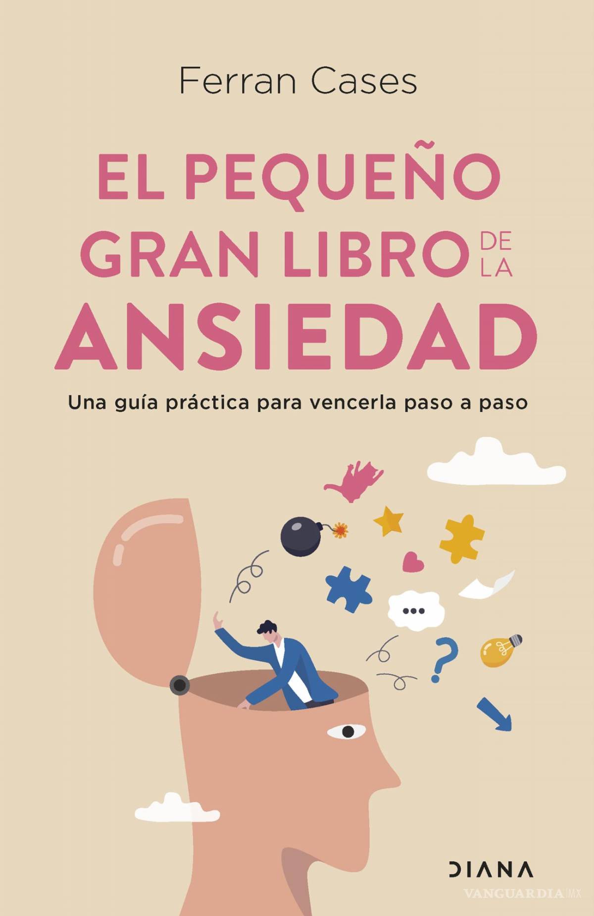 $!Cubierta de ‘El pequeño gran libro de la ansiedad’.