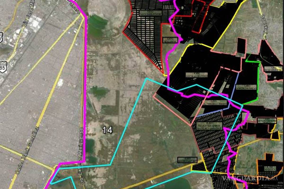 $!Ejidatarios de Atenco acusan que la SCT usurpó 200 hectáreas y para el NAICM