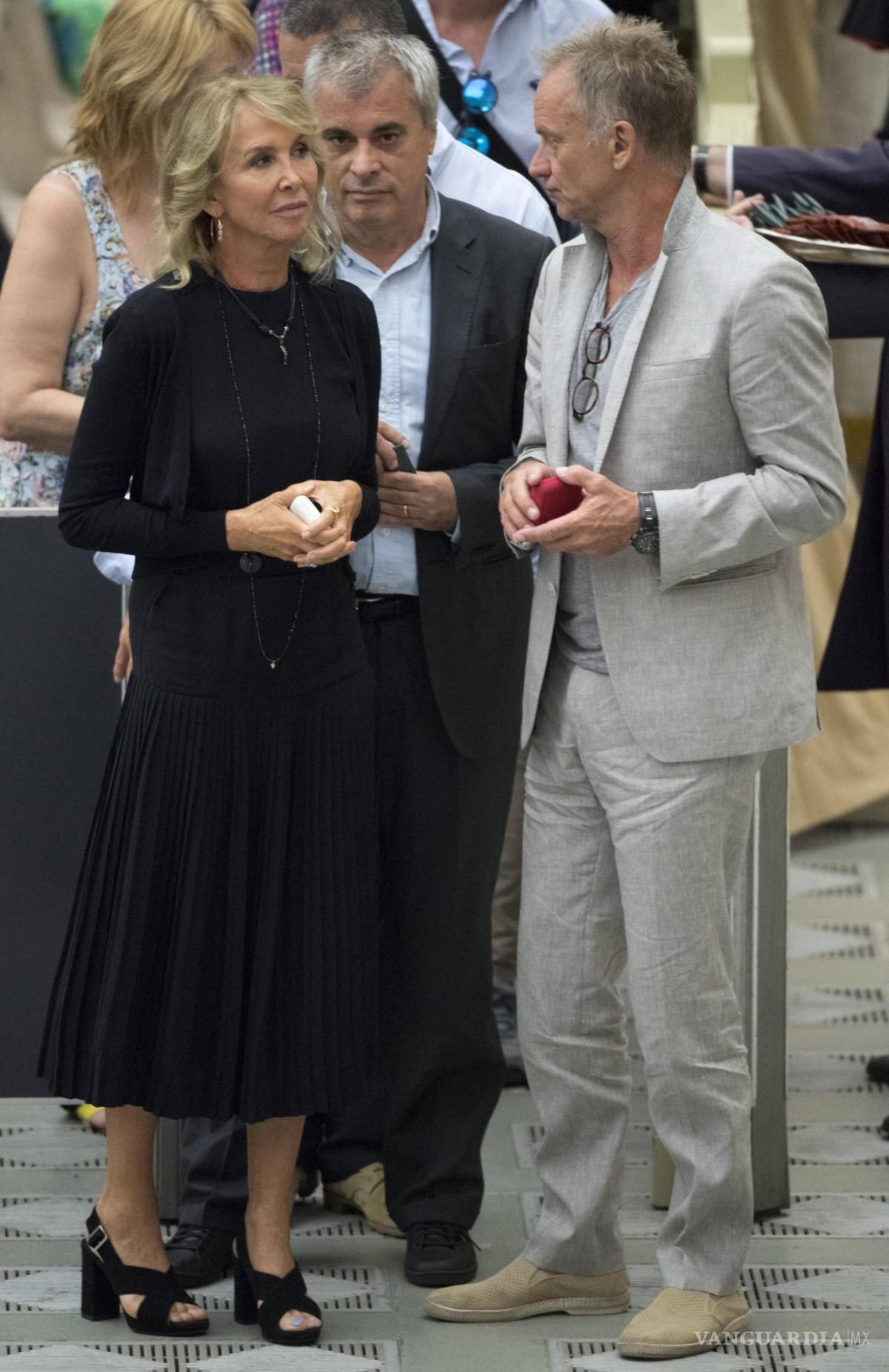 $!Recibe el papa Francisco a Sting y a su mujer Trudie Styler en el Vaticano