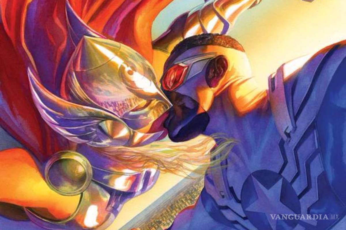 'Thor' y 'Capitán América' se besan en nuevo cómic de Marvel