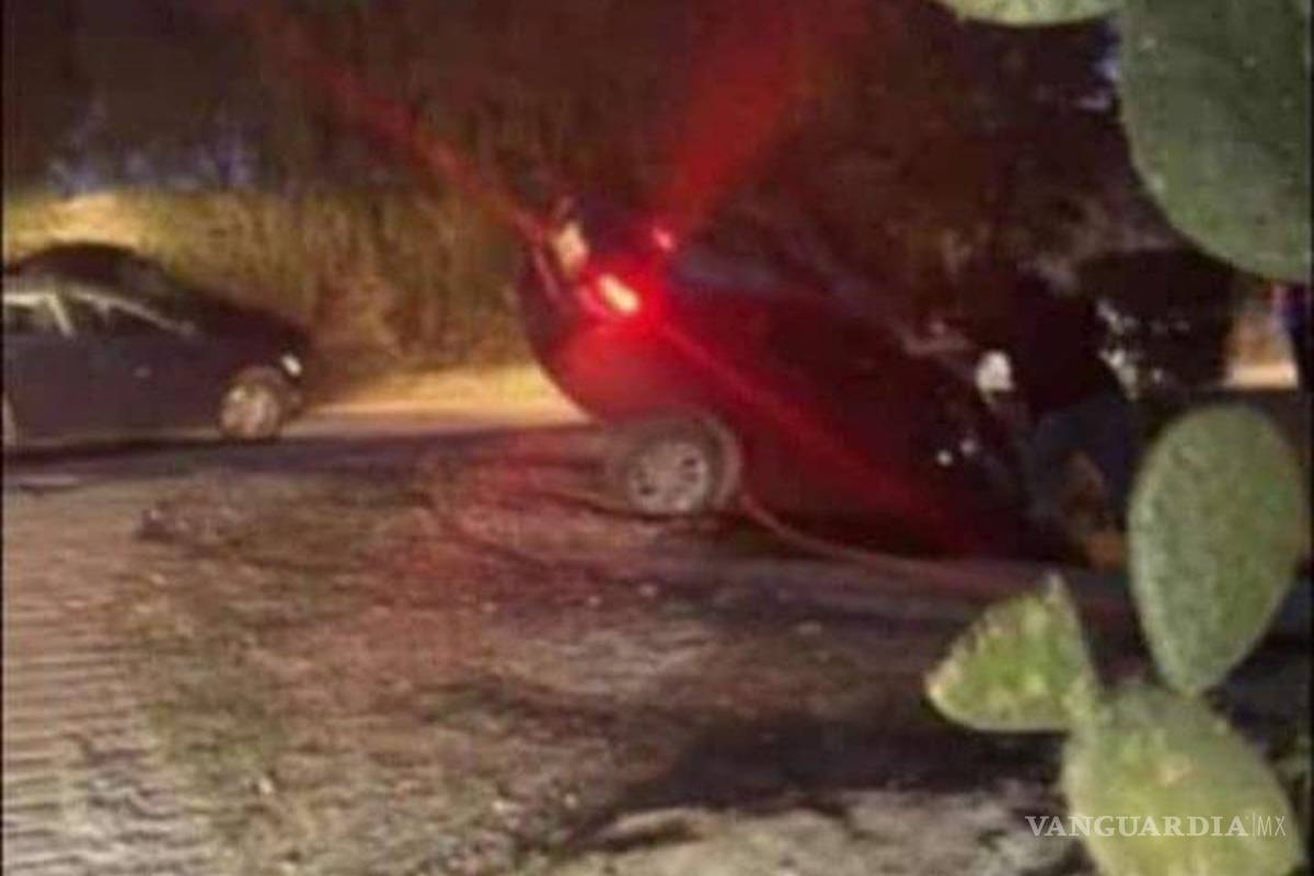 $!La fotografía fue difundida en redes sociales por testigos.