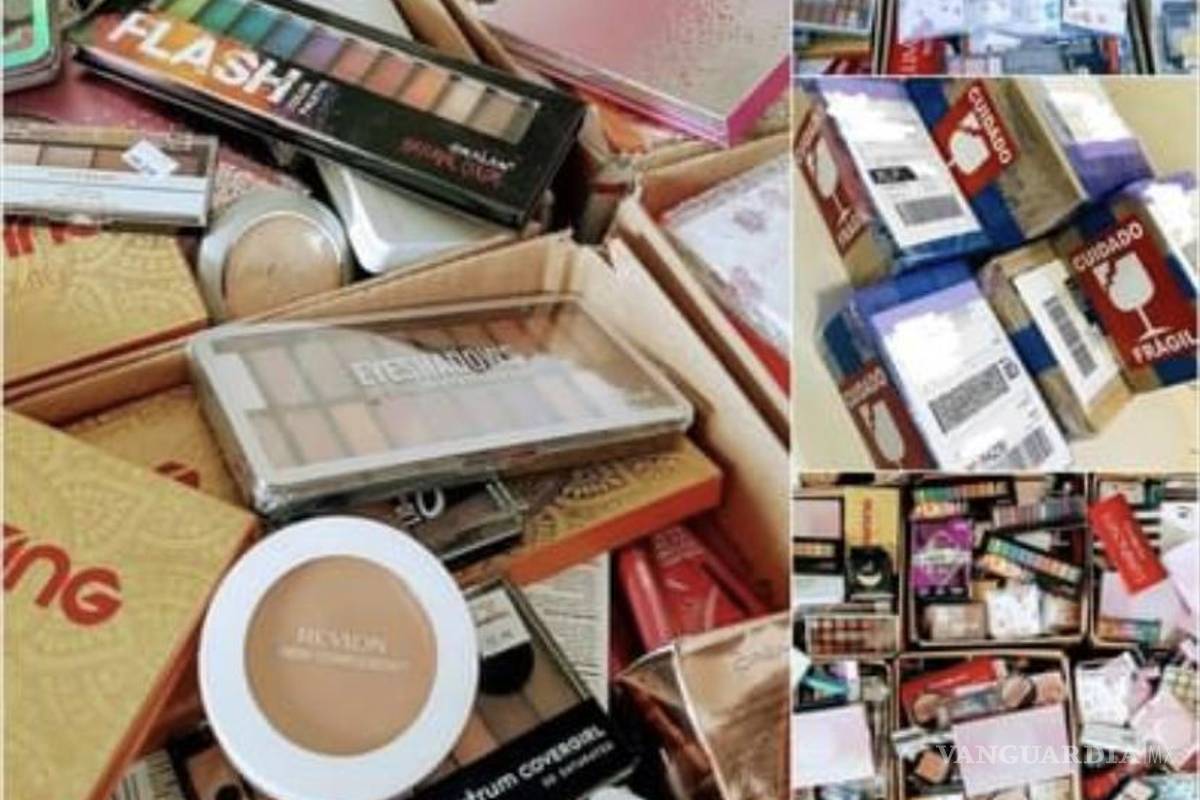 Alertan por venta de maquillaje de mala calidad en el Centro de Saltillo; provoca severas alergias