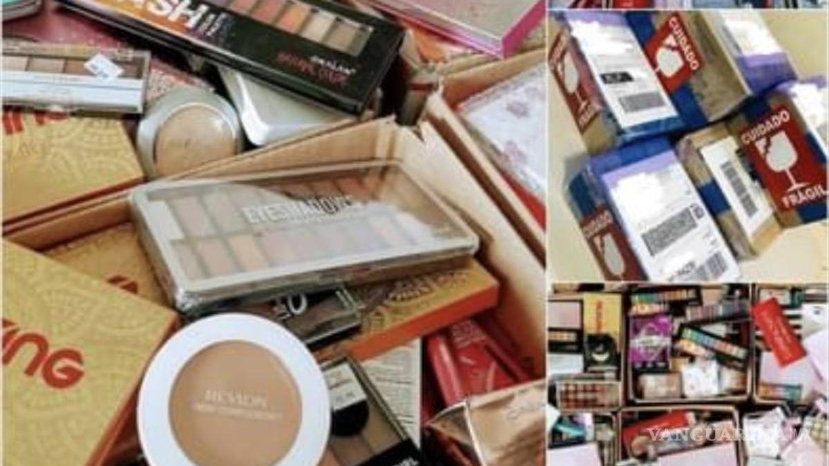 Alertan por venta de maquillaje de mala calidad en el Centro de Saltillo; provoca severas alergias