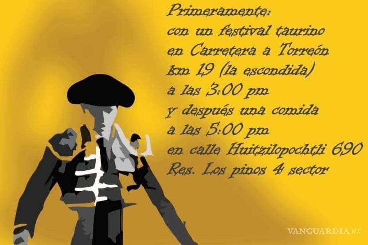 $!Aquí el motivo y detalles de festejo.