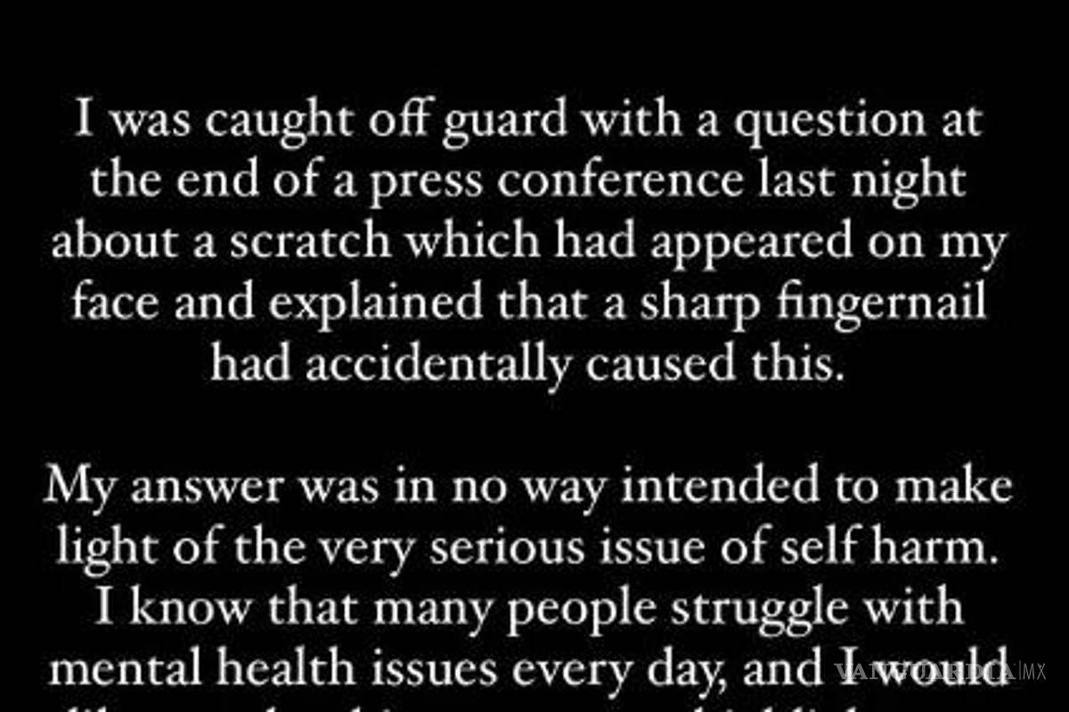$!Este fue el comunicado que posteó el entrenador español en sus redes sociales.