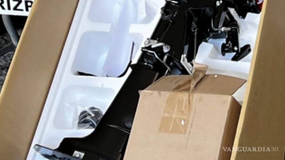 Donan motor fuera de borda a Protección Civil y Bomberos de Ramos Arizpe