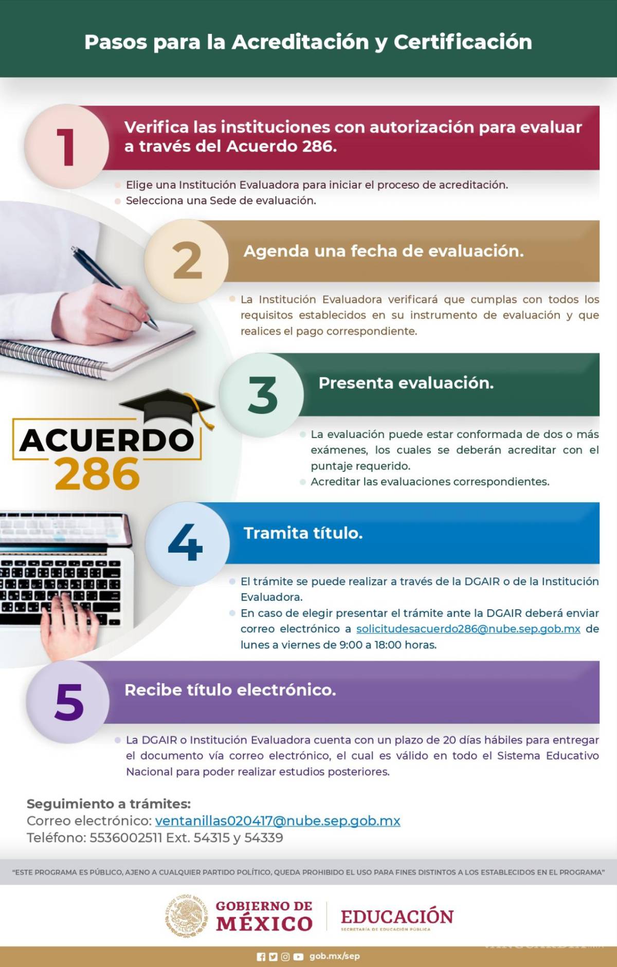 $!Acuerdo 286 de la SEP: ¿No terminaste tus estudios? Obtén tu título universitario o de bachillerato presentando un solo examen