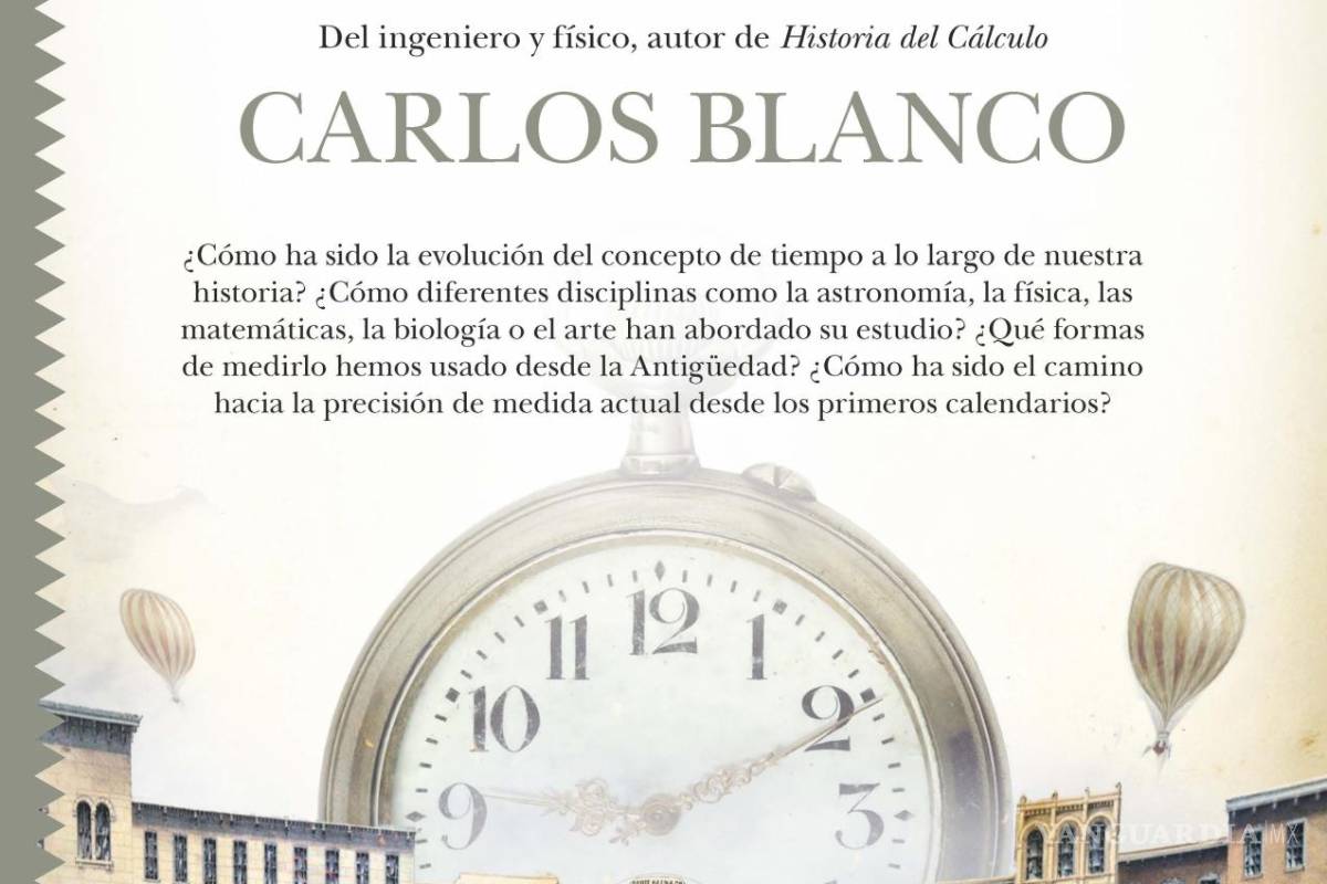 $!Portada del libro 'Historia del Tiempo'.