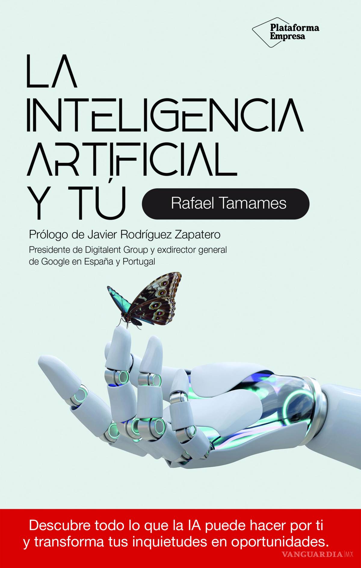 $!Tamames explica, en su nuevo libro ‘La inteligencia artificial y tú’, “cómo la IA está creando nuevas oportunidades laborales y ayudando a personalizar la educación”.