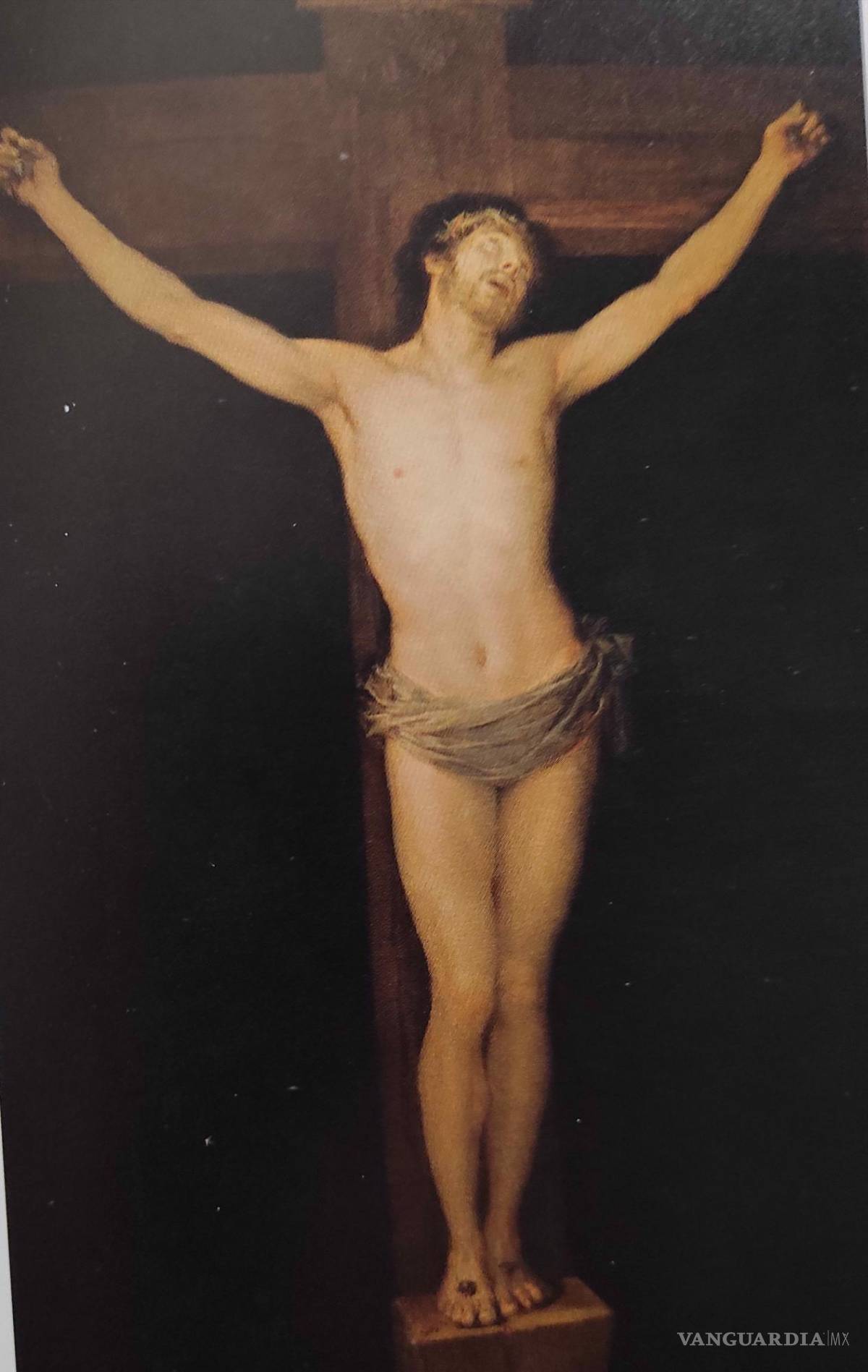 $!'Cristo en la Cruz' de pintor español Francisco de Goya y Lucientes (1780).