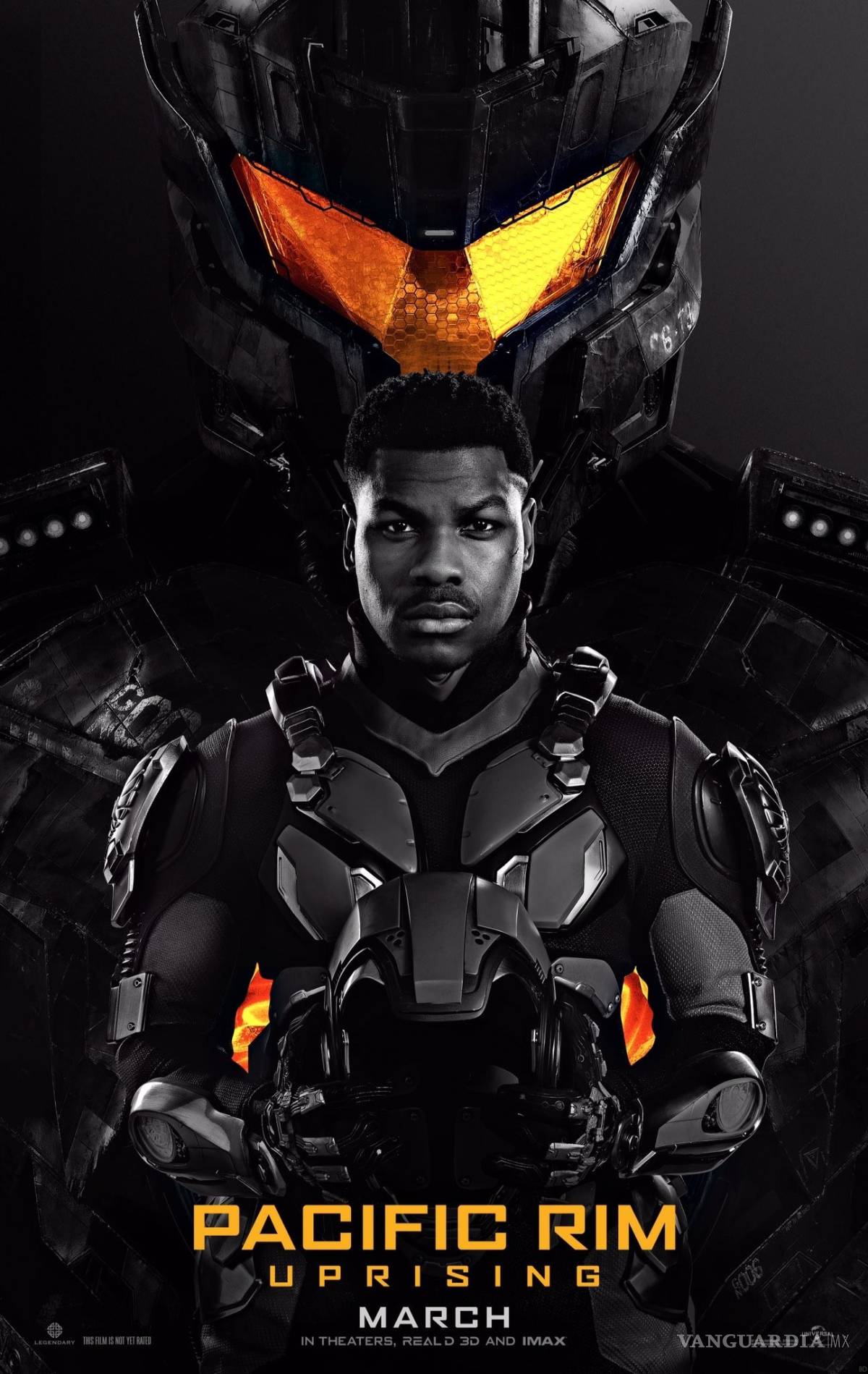 $!John Boyega comparte poster exclusivo de “Pacific Rim Uprising”