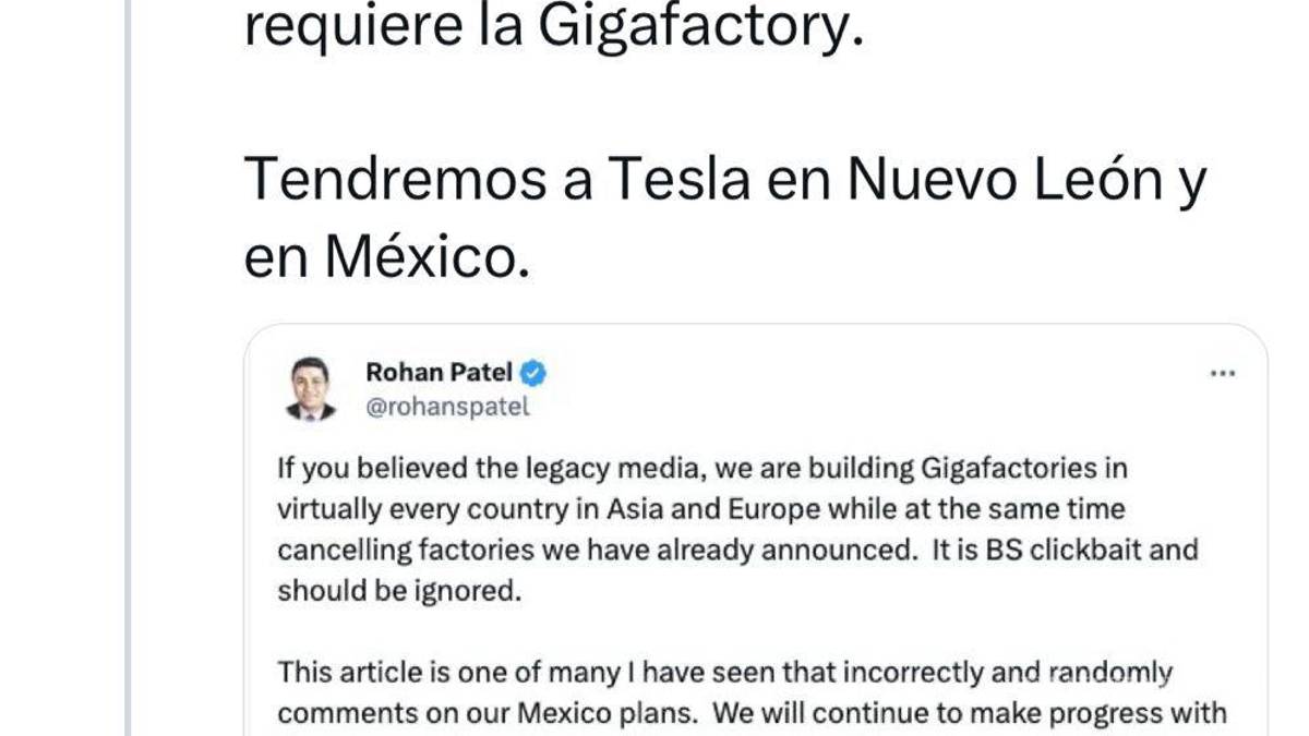 Tesla sí va: Samuel García; armadora solicita a Nuevo León infraestructura