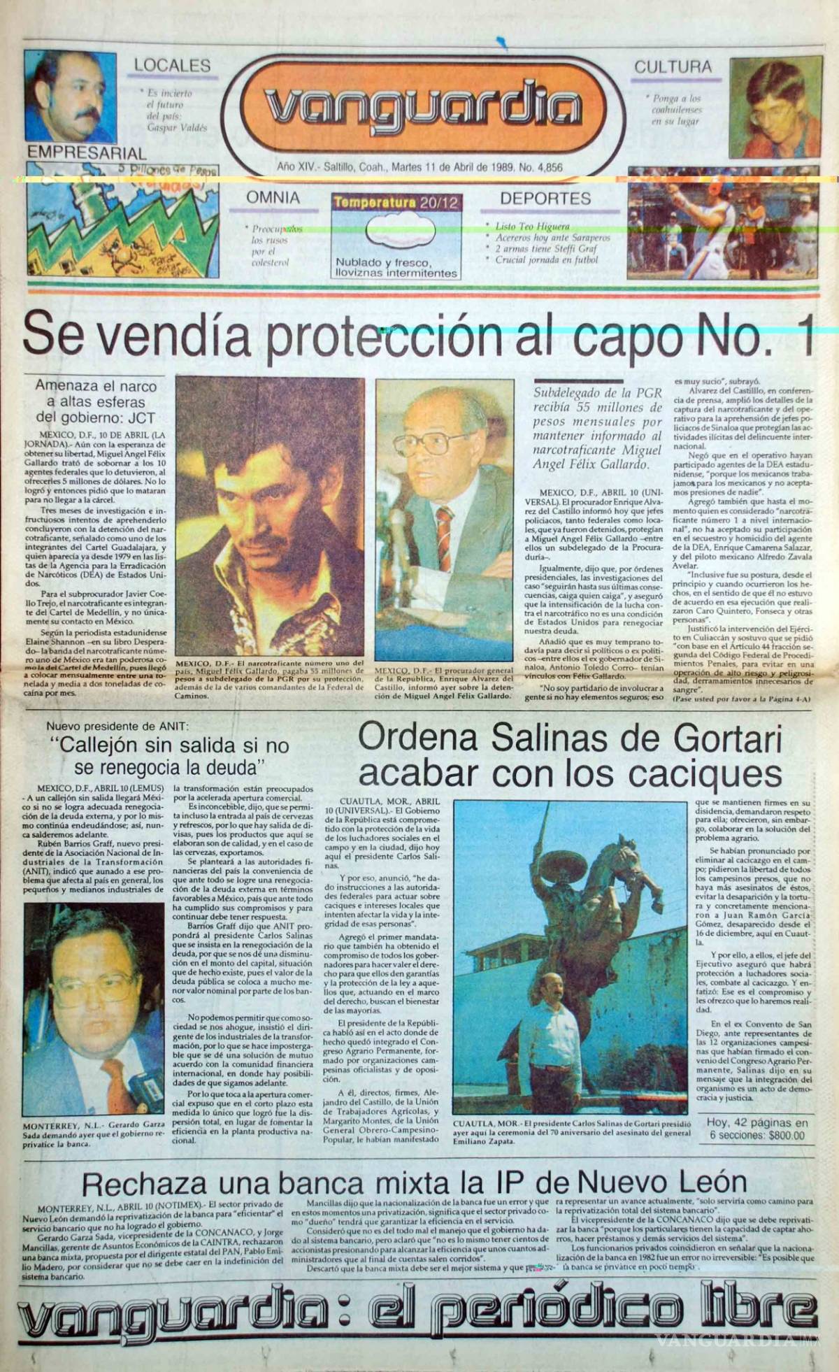 $!Así fue la detención de Miguel Ángel Félix Gallardo el "Jefe de Jefes"