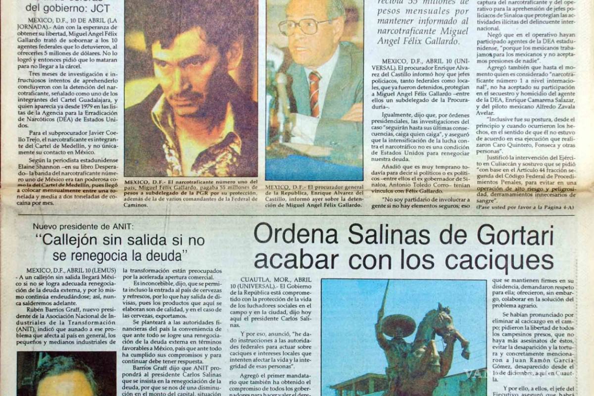 $!Así fue la detención de Miguel Ángel Félix Gallardo el "Jefe de Jefes"