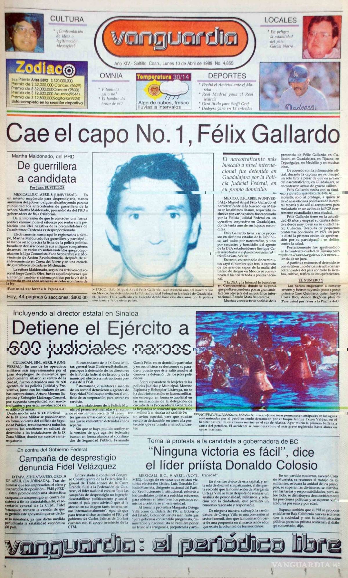 $!Así fue la detención de Miguel Ángel Félix Gallardo el "Jefe de Jefes"