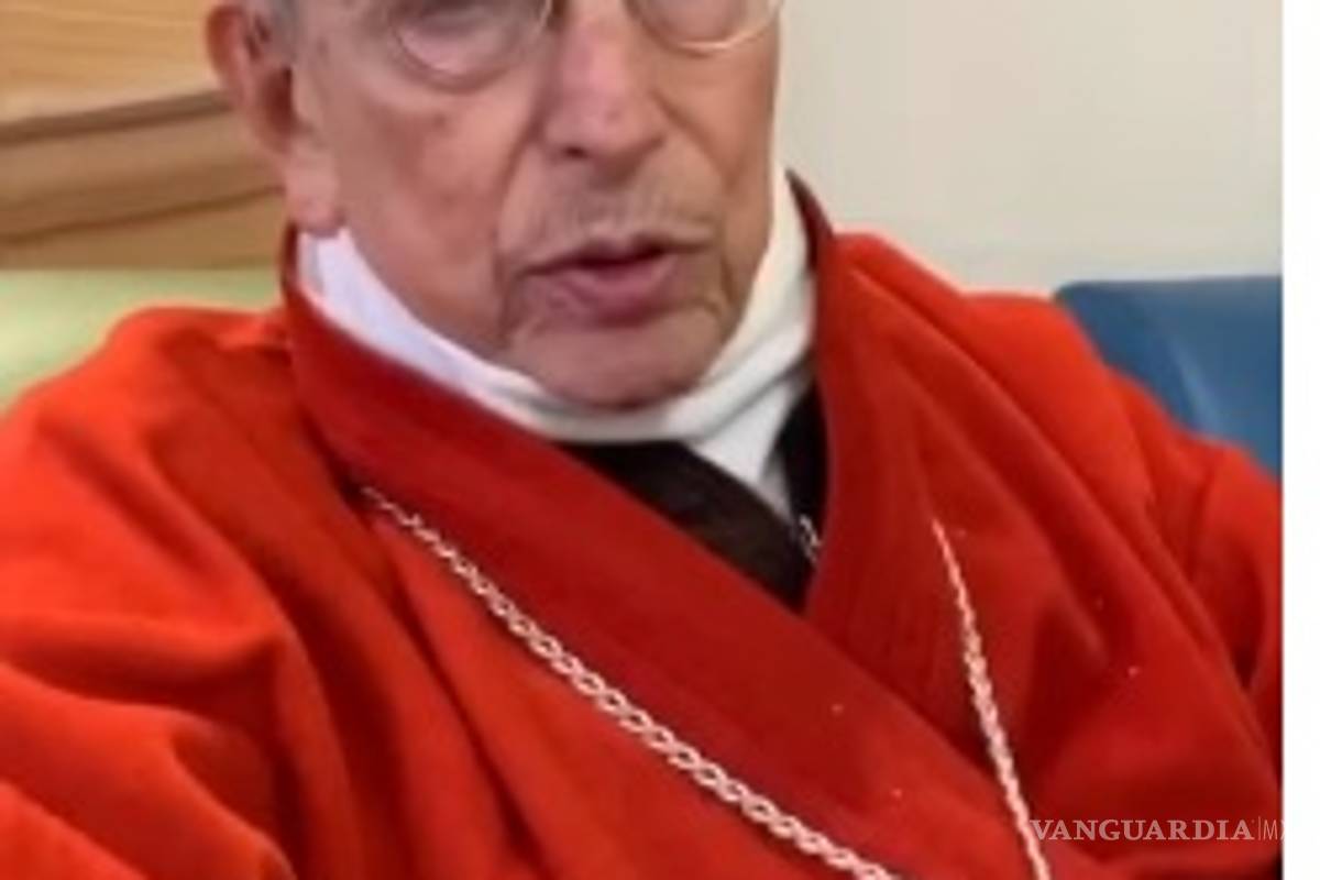 Reaparece obispo emérito de Saltillo, Francisco Villalobos, en un video