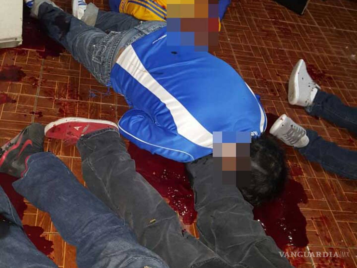 $!Ejecutan a 7 durante balacera en San Nicolás, NL