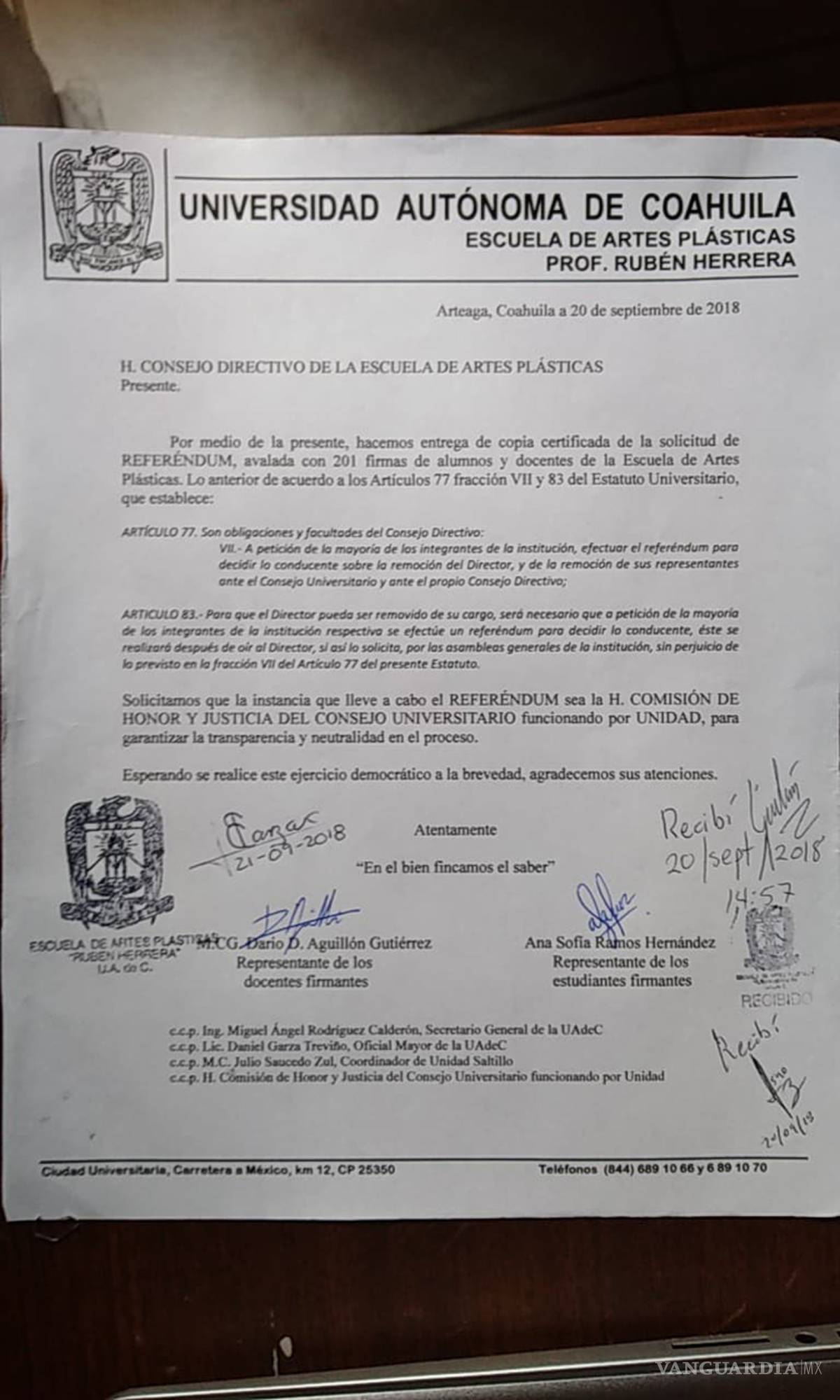 $!Denuncia directora de Artes Plásticas acoso y discriminación en su vestimenta, ideología, religión y sexo