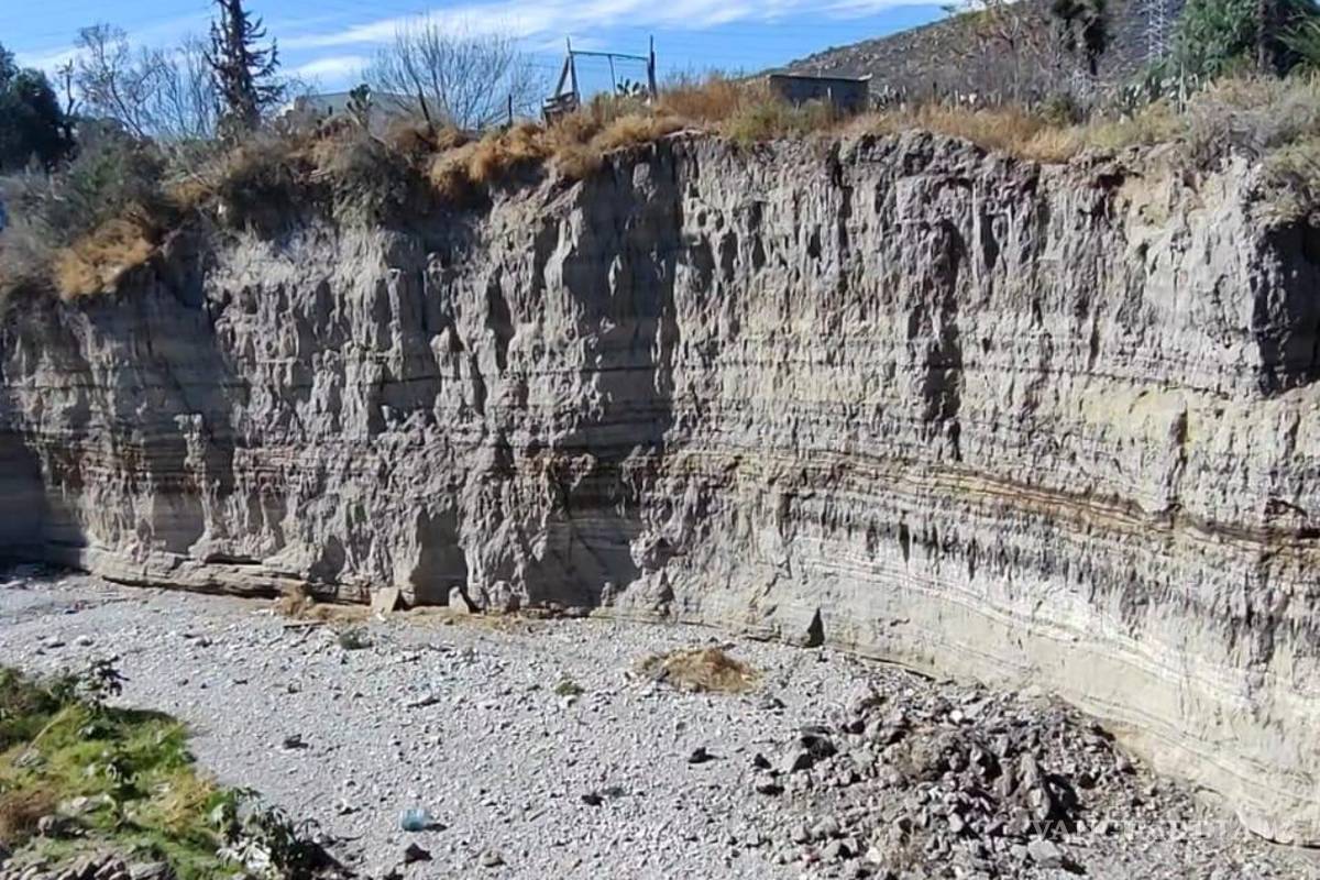 Policía de Saltillo destruye cuevas utilizadas por delincuentes