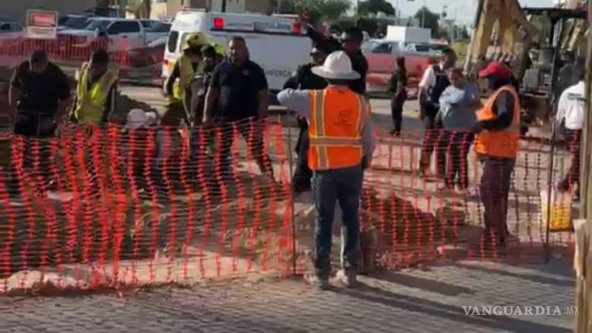 Accidente en obra vial deja un trabajador fallecido en Torreón